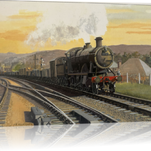 GWR 2857 climbs away from Monmouth